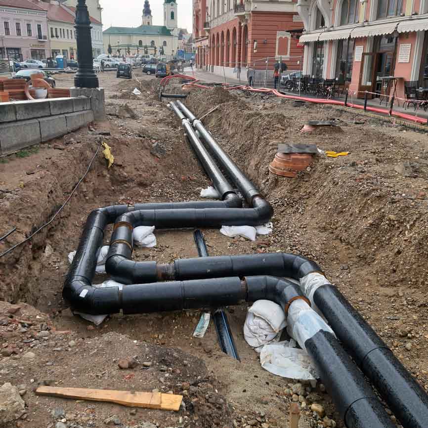 Lucrări termoficare